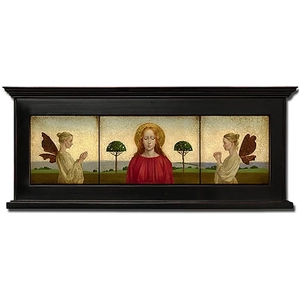 James Christensen-Madonna With Two Angels Framed