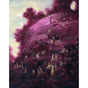 John Holyfield-Ascension Lithograph