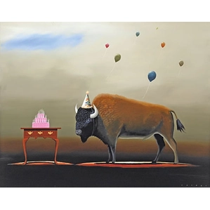 Robert Deyber-The Party Animal Buffalo