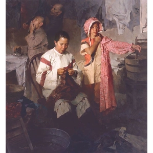 Mian Situ-The Calico Dress Family Laundry 1906