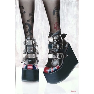 Stickman-Anarch - Sex Pistols Tribute - Boots
