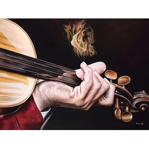 Stickman-Fiddle of Gold Against Your Soul