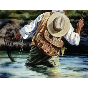 Nelson Boren-Small River Big Fish Limited Edition