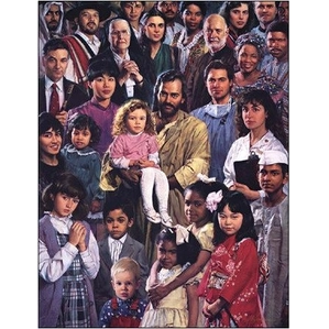 Nathan Greene-The Family Of God Paper Print Ap