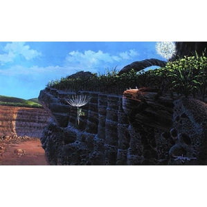 Rodel Gonzalez-Flying On A Breeze Giclee On Canvas Hand Embelished