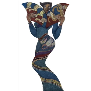 Charles Bibbs-Blue Diva - Remarque