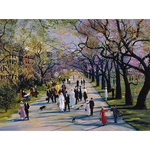Sally Calwell Fisher-Spring In The Public Garden