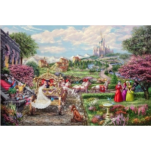 Thomas Kinkade Disney-Cinderella Happily Ever After