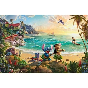 Thomas Kinkade Disney-Lilo & Stitch