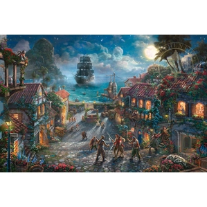 Thomas Kinkade Disney-Pirates of the Caribbean
