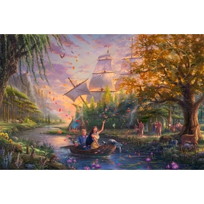 Thomas Kinkade Disney-Pocahontas Colors Of Love