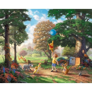 Thomas Kinkade Disney-Winnie The Pooh II