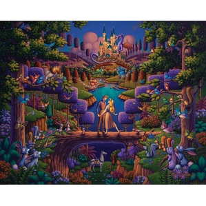 Thomas Kinkade Disney-Sleeping Beauty - The Power of Love