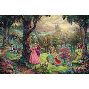 Thomas Kinkade Disney-Sleeping Beauty