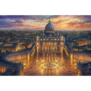 Thomas Kinkade-Vatican Sunset
