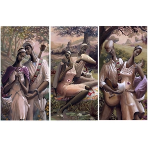 John Holyfield-A Kiss / Pearls / The Dance Love Trilogy Triptych