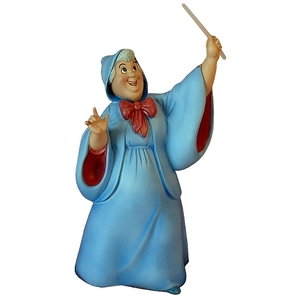 WDCC Disney Classics-Cinderella Fairy Godmother Bibbidi Bobbidi Boo