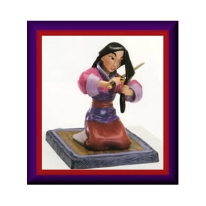 WDCC Disney Classics-Mulan Honorable Decision (regular Version)�
