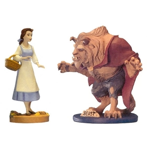 WDCC Disney Classics-Beauty And The Beast Maquette