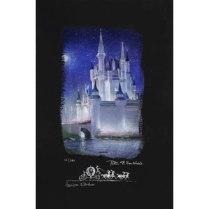 Peter / Harrison Ellenshaw-Cinderella Castle Hand Embellished