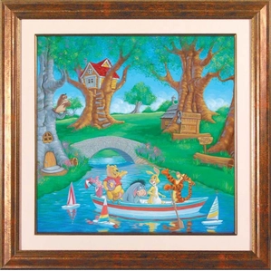 Manuel Hernandez-Friends In The Woods - From Disney Winnie the Pooh