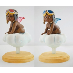 Thomas Blackshear-Little Pilot Adorable Boy And Girl Artist Proof Matched Numbered Set Hand Signed By Thomas Blackshear