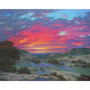 Larry Dyke-Heavens Glory By Larry Dyke Canvas  Artist Proof