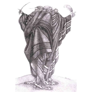 Charles Bibbs-Cloaks Of The Herdsmen Limited Edition Remarque