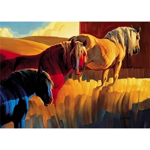Nancy Glazier-Primary Colors By Nancy Glazier Serigraph Artist Proof