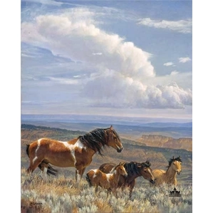 Nancy Glazier-The Whispering Wind By Nancy Glazier Canvas Signed & Numbered