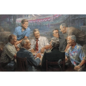 Andy Thomas-True Blues By Andy Thomas Print  Artist Proof