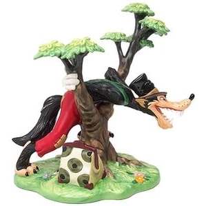 WDCC Disney Classics-Three Little Pigs Big Bad Wolf Who's Afraid Of The Big Bad Wolf